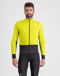 SPORTFUL Cyklistická vetruodolná bunda - NEO SOFTSHELL - žltá