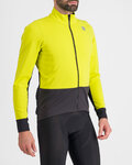 SPORTFUL Cyklistická vetruodolná bunda - NEO SOFTSHELL - žltá