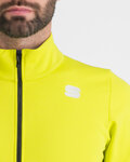 SPORTFUL Cyklistická vetruodolná bunda - NEO SOFTSHELL - žltá