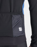 SPORTFUL Cyklistická vetruodolná bunda - NEO SOFTSHELL - modrá/čierna