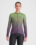 SPORTFUL Cyklistický dres s dlhým rukávom zimný - ROCKET THERMAL - zelená