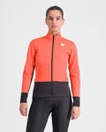 SPORTFUL Cyklistická vetruodolná bunda - NEO SOFTSHELL - ružová