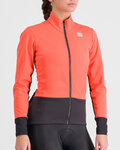 SPORTFUL Cyklistická vetruodolná bunda - NEO SOFTSHELL - ružová