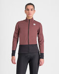 SPORTFUL Cyklistická vetruodolná bunda - NEO SOFTSHELL - fialová