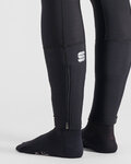 SPORTFUL Cyklistické nohavice dlhé s trakmi - BODYFIT PRO W - čierna