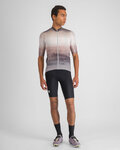 SPORTFUL Cyklistický dres s krátkym rukávom - FLOW SUPERGIARA - béžová/biela