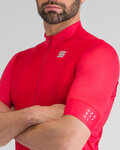 SPORTFUL Cyklistický dres s krátkym rukávom - SRK - cyklamenová