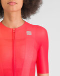 SPORTFUL Cyklistický dres s krátkym rukávom - LIGHT - červená