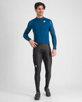 SPORTFUL Cyklistický dres s dlhým rukávom zimný - SRK THERMAL - modrá