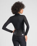 SPORTFUL Cyklistický dres s dlhým rukávom zimný - SRK THERMAL W - čierna