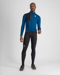 SPORTFUL Cyklistická zateplená bunda - GIARA SOFTSHELL - modrá