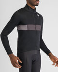 SPORTFUL Cyklistická zateplená bunda - NEO SOFTSHELL - čierna
