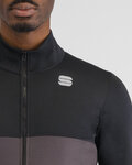 SPORTFUL Cyklistická zateplená bunda - NEO SOFTSHELL - čierna