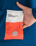 SPORTFUL Cyklistická zateplená bunda - NEO SOFTSHELL W - modrá