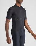 SPORTFUL Cyklistický dres s krátkym rukávom - CLASSIC - čierna