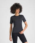 SPORTFUL Cyklistické tričko s krátkym rukávom - SUPERGIARA W - čierna