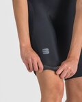 SPORTFUL Cyklistické nohavice krátke s trakmi - GIARA 2 W - čierna