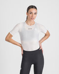 SPORTFUL Cyklistické tričko s krátkym rukávom - PRO BASELAYER W - biela