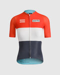 SPORTFUL Cyklistický dres s krátkym rukávom - SUPERNOVA HERITAGE W - modrá/biela/červená