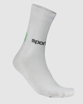 SPORTFUL Cyklistické ponožky klasické - RIDE DOLOMITES - biela/zelená