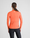 SPORTFUL Cyklistický dres s dlhým rukávom zimný - SUPERNOVA THERMAL W - oranžová