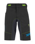 KARPOS Cyklistické nohavice krátke bez trakov - BALLISTIC EVO - čierna