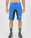 KARPOS Cyklistické nohavice krátke bez trakov - BALLISTIC EVO - svetlo modrá
