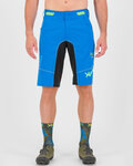 KARPOS Cyklistické nohavice krátke bez trakov - BALLISTIC EVO - svetlo modrá