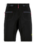 KARPOS Cyklistické nohavice krátke bez trakov - BALLISTIC EVO W - čierna