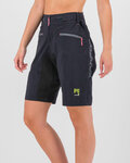 KARPOS Cyklistické nohavice krátke bez trakov - BALLISTIC EVO W - čierna