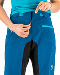 KARPOS Cyklistické nohavice krátke bez trakov - BALLISTIC EVO - modrá