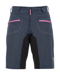 KARPOS Cyklistické nohavice krátke bez trakov - BALLISTIC EVO W - modrá/čierna