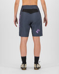 KARPOS Cyklistické nohavice krátke bez trakov - BALLISTIC EVO W - modrá/čierna