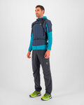 KARPOS Cyklistická vetruodolná bunda - LAVAREDO - modrá/svetlo modrá