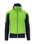 KARPOS Cyklistická vetruodolná bunda - LAVAREDO - zelená/čierna