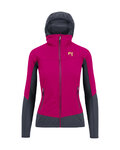 KARPOS Cyklistická vetruodolná bunda - LAVAREDO W - ružová