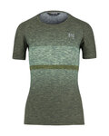 KARPOS Cyklistické tričko s krátkym rukávom - VERVE - zelená
