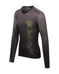 KARPOS Cyklistický dres s dlhým rukávom letný - JUMP - šedá