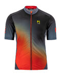 KARPOS Cyklistický dres s krátkym rukávom - JUMP - červená/čierna