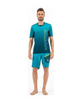 KARPOS Cyklistický dres s krátkym rukávom - VERVE - tyrkysová