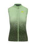 KARPOS Cyklistický dres bez rukávov - VERVE EVO - zelená