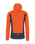 KARPOS Cyklistická vetruodolná bunda - LOT EVO - oranžová/čierna