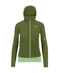 KARPOS Cyklistická vetruodolná bunda - LOT EVO W - zelená