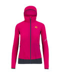KARPOS Cyklistická vetruodolná bunda - LOT EVO W - ružová