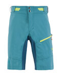 KARPOS Cyklistické nohavice krátke bez trakov - VAL VIOLA - tyrkysová