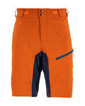 KARPOS Cyklistické nohavice krátke bez trakov - VAL VIOLA - oranžová