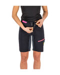 KARPOS Cyklistické nohavice krátke bez trakov - VAL VIOLA - čierna