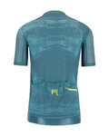 KARPOS Cyklistický dres s krátkym rukávom - GREEN FIRE - žltá/modrá