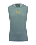 KARPOS Cyklistický dres bez rukávov - VERVE MESH - zelená