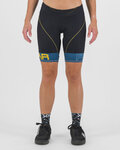 KARPOS Cyklistické nohavice krátke bez trakov - VERVE EVO - čierna/zelená